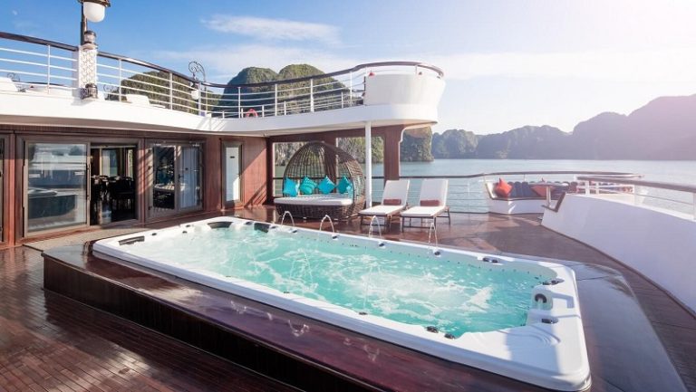 (Tour du thuyền hot 2023) Tour Du thuyền Ambassador 2 ngày 1 đêm