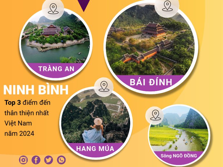 Tour Ninh Bình 1 ngày | Bái Đính – Tràng An – Hang Múa